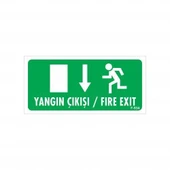 Yangın Toplanma Yeri Uyarı Levhası 17,5x25 KOD:934 - 1
