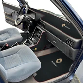 Renault Broadway R9 /11 Spring Fairway Flash Oto Halı Paspas Torpido Vites Konsol Koruma Halı Seti thumbnail 1