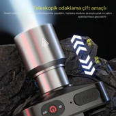 Gold Kama GK801 LED Kafa Feneri - 50W CREE LED, Şarjlı ve Su Geçirmez - 3