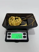 Doğal Kaya Damla Kehribar Tesbih 33lük 12,65 Gram - 5