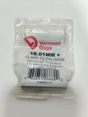 Vermont Gage Çelik Pin Kontrol Eşi 18,01mm - 2