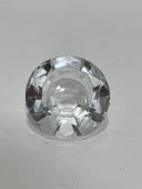 Faset Kesim Kristal Cam Tealight Mumluk 7x4 cm (1 Adet) - 5