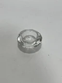 Faset Kesim Kristal Cam Tealight Mumluk 7x4 cm (1 Adet) - 2