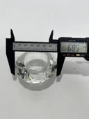 Faset Kesim Kristal Cam Tealight Mumluk 7x4 cm (1 Adet) - 6