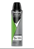 Rexona Men Clinical Protection Erkek Sprey Deodorant 150 ml - 1