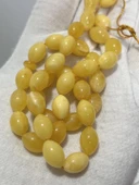 Doğal Kaya Damla Kehribar Tesbih 33lük 12,65 Gram - 4
