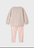 Mayoral Pudra Pembe Çocuk Tayt Set - 7