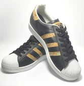 ADİDAS SUPER STAR BLACK BROWN AVATAR - 1