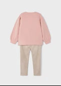 Mayoral Pudra Pembe Çocuk Tayt Set thumbnail 3