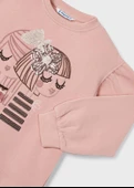 Mayoral Pudra Pembe Çocuk Tayt Set - 4