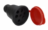Kauçuk 380 Volt Trifaze Dişi Fiş - 2