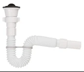 Japar Lavabo ve Evye Sifonu 32 mm Çıkışlı - 5