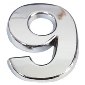 Cemax Krom Yapışkanlı 9 Rakamı 5 cm - 2