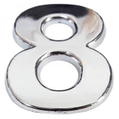 Cemax Krom Yapışkanlı 8 Rakamı 5 cm thumbnail 5