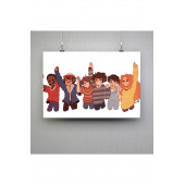 Stranger Things Poster Model 5 (KİTAP AYRACI HEDİYE) - 1