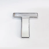 Cemax T Harfi  3,75 cm Krom Yapışkanlı thumbnail 4