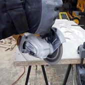 Dwe4257 1500w 125mm Devir Ayarlı Profesyonel Avuç Taşlama - 6