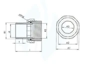 1/2 Düz Radyatör Rakoru - 10