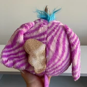 Peluş Pembe ve Şeritli Kalpli - Mavi Su Dünyası - 2