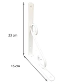 Ferforje Raf Altı No:3 Beyaz - 3