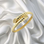 14 Ayar Yılan Başlı Kelepçe - 1