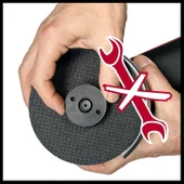 Einhell Axxio 18/125 Q Solo Avuç Taşlama - 4