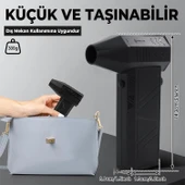 Mini Turbo Hava Tabancası Jet Fan 130000 RPM Yüksek Hızlı Kanal Fanı ve Güçlü Hava Üfleyici - 4
