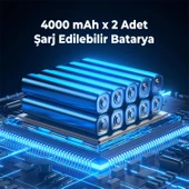 Mini Turbo Hava Tabancası Jet Fan 130000 RPM Yüksek Hızlı Kanal Fanı ve Güçlü Hava Üfleyici - 5