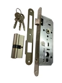 Kale Oval 15 R 40 mm Nikel Silindirli Kapı Kilidi - 2