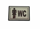 Cemax Yönlendirme Büyük WC Bayan 13X8,5 cm - 2