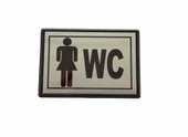Cemax Yönlendirme Küçük WC Bayan 10X7 cm - 2