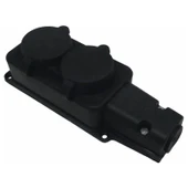 Kauçuk 220 Volt Uzatma 2'li Priz - 2