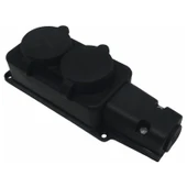 Kauçuk 220 Volt Uzatma 2'li Priz - 1