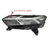 LEOPARTS Dacia Sandero Far Lambası Sol (Ledli - İçi Krom) 2021-2023 260605914R thumbnail 1