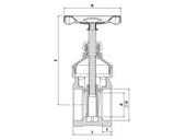 1''lik Şiber Vana Pirinç - 10