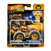 JDV96 Monster Trucks BIG FOOT TROPHY ŞAMPİYONLARI TEKLİ ARABA - HW TIGER SHARK JDW02 thumbnail 1