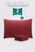 2 Adet RanForce Düz Pamuk Antibakteriyel Yıkanabilir Lüks Yastık Kılıfı 50x70cm - 8