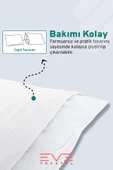 2 Adet RanForce Düz Pamuk Antibakteriyel Yıkanabilir Lüks Yastık Kılıfı 50x70cm - 2