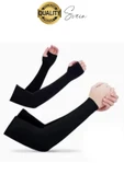 Spor Esnek Uzun Kol Anti UV Güneş Koruyucu Kol Kılıfı Bisiklet Motosiklet Koşu Kolluk Tesettür - 7