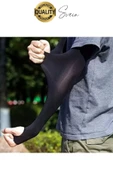 Spor Esnek Uzun Kol Anti UV Güneş Koruyucu Kol Kılıfı Bisiklet Motosiklet Koşu Kolluk Tesettür - 3