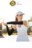 Spor Esnek Uzun Kol Anti UV Güneş Koruyucu Kol Kılıfı Bisiklet Motosiklet Koşu Kolluk Tesettür - 6