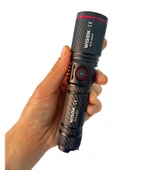 WS-4400 Tüfek Bağlantılı Avcı Feneri Süper Parlak LED Şarjlı Avcı Feneri 1500 Lümen - 1