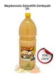 Limon Sarımsak Kürü Pet Şişe 1 lt.El Yapımı Yeni Ürün (Zencefil,Zerdeçal,Maydonoz ) - 1