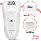GOLDMASTER ALYA GM-8136 ŞARJLI EPİLASYON CİHAZI - 1