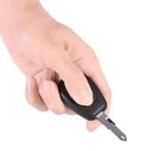 Renault Kangoo Master Trafic İçin Anahtar 2 Tuşlu Uzaktan Kumanda Kabı Araba Anahtarı Kılıfı - 2
