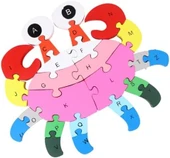 26 Ahşap -Boz Oyuncaklar ı Taşı Oyuncak Çocuk Bulmacaları Çocuk Bulmaca Oyuncak - 1