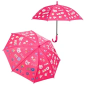 8 Telli Çocuk Şemsiyesi Islandığında Renk Değiştiren Sihirli şemsiye Eğlenceli Çocuk Şemsiyesi - 2