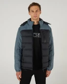 Skechers M Outerwear Padded Jacket Siyah Siyah L - 1