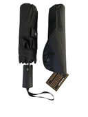 Çift Katlı Tam Otomatik Şemsiye 120KM/S Rüzgara Dayanıklı Su Geçirmez Kumaş Lüx Şemsiye - 5