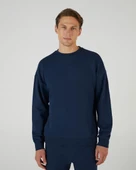 Skechers M Essential Crew Neck Sweatshirt Lacivert Lacivert L - 1